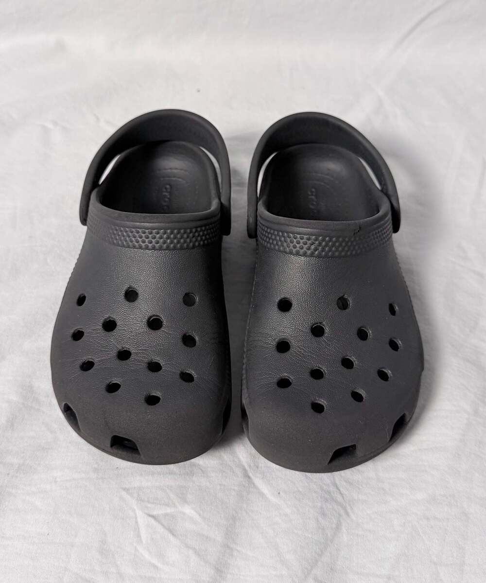 Crocs Classic Clog Kids Sandals Black Size C12